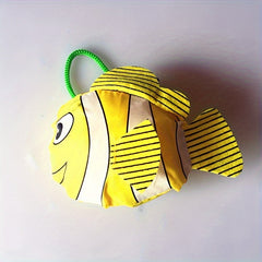 Hot Little Fish Reusable Folding Shopping Bag Travel Grocery Bags Tote