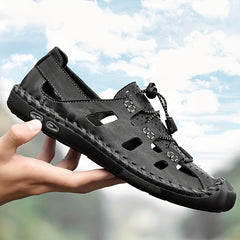 Men's Closed Toe Sandals Chappal, Wear Resistant, Non Slip
