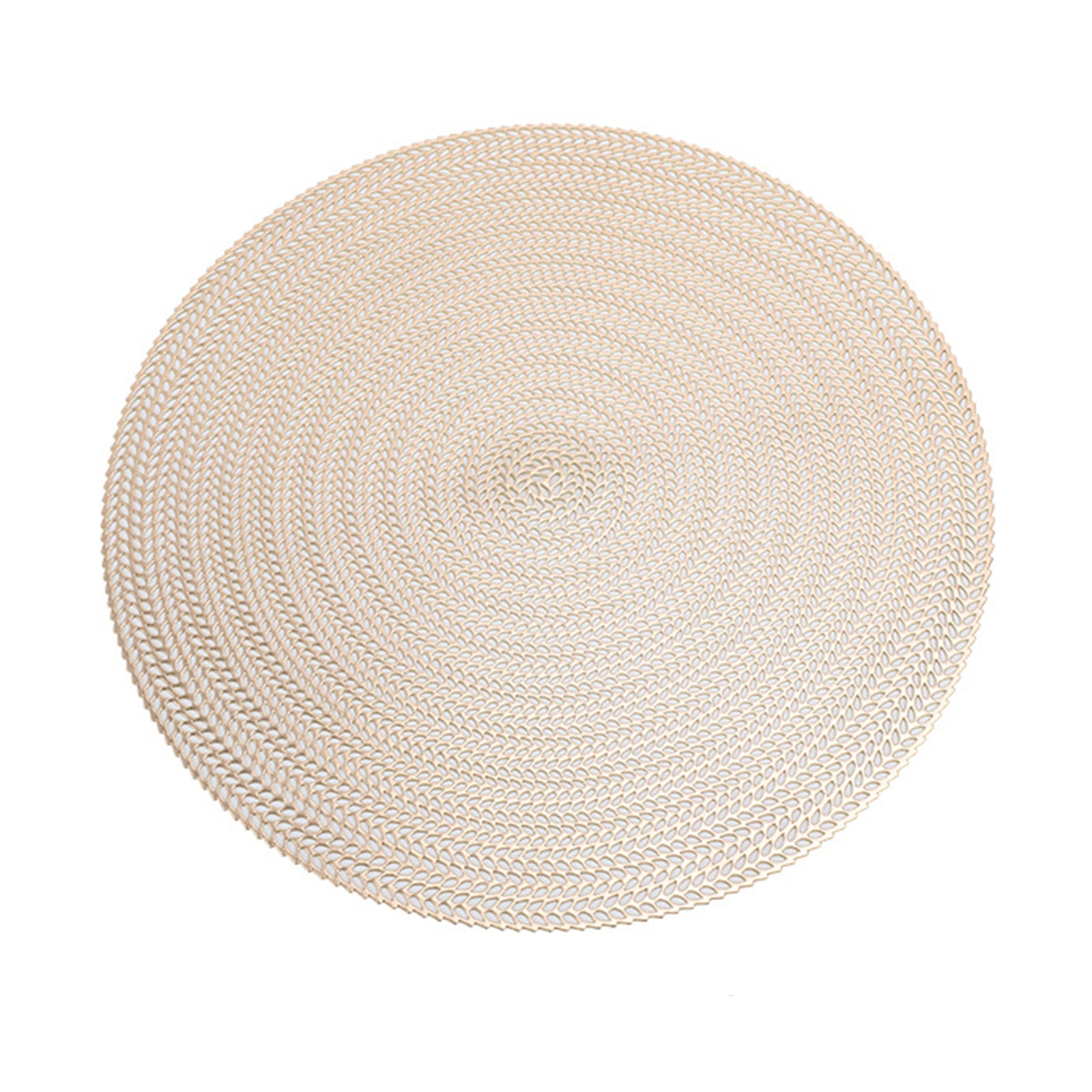 Waterproof Round Placemats Heat Resistant Coasters for Drinks