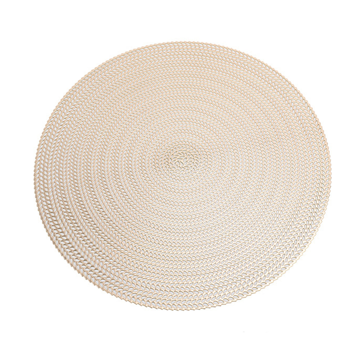 Waterproof Round Placemats Heat Resistant Coasters for Drinks
