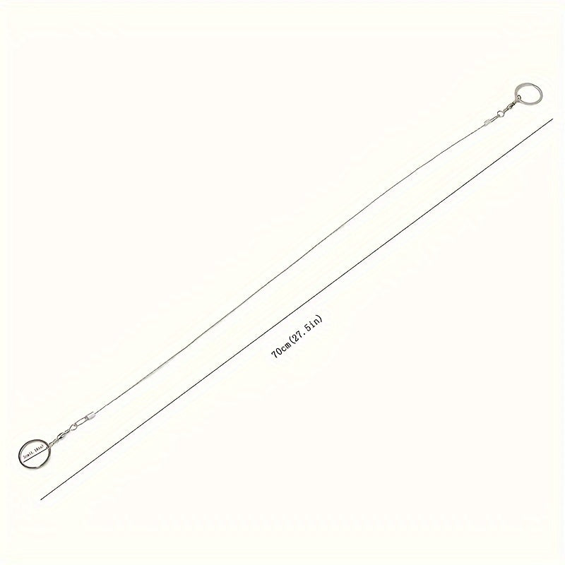 Survival Wire Saw Portable Steel Wire Saw for Camping