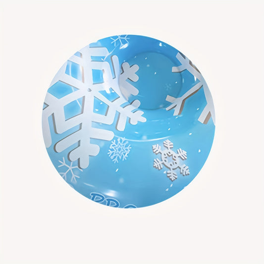 Winter Skiing Ring PVC Snow Sled Portable Snowboard Skiing Toy