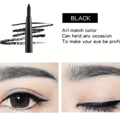 Dual Ended Eyeliner & Eyebrow Pencil Waterproof Smudge Proof Makeup