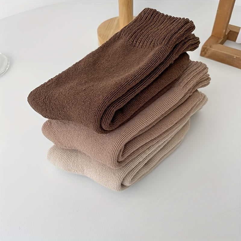 6 Pairs Comfy & Warm Mid Tube Women's Socks