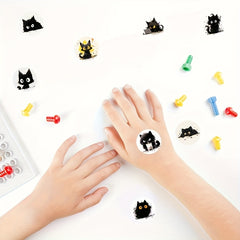 500pcs 1" Cat Sticker Vinyl Decals for Bottles Notebooks Computer