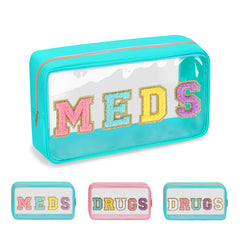 Clear Makeup Bag Waterproof Glitter Cosmetic Bag