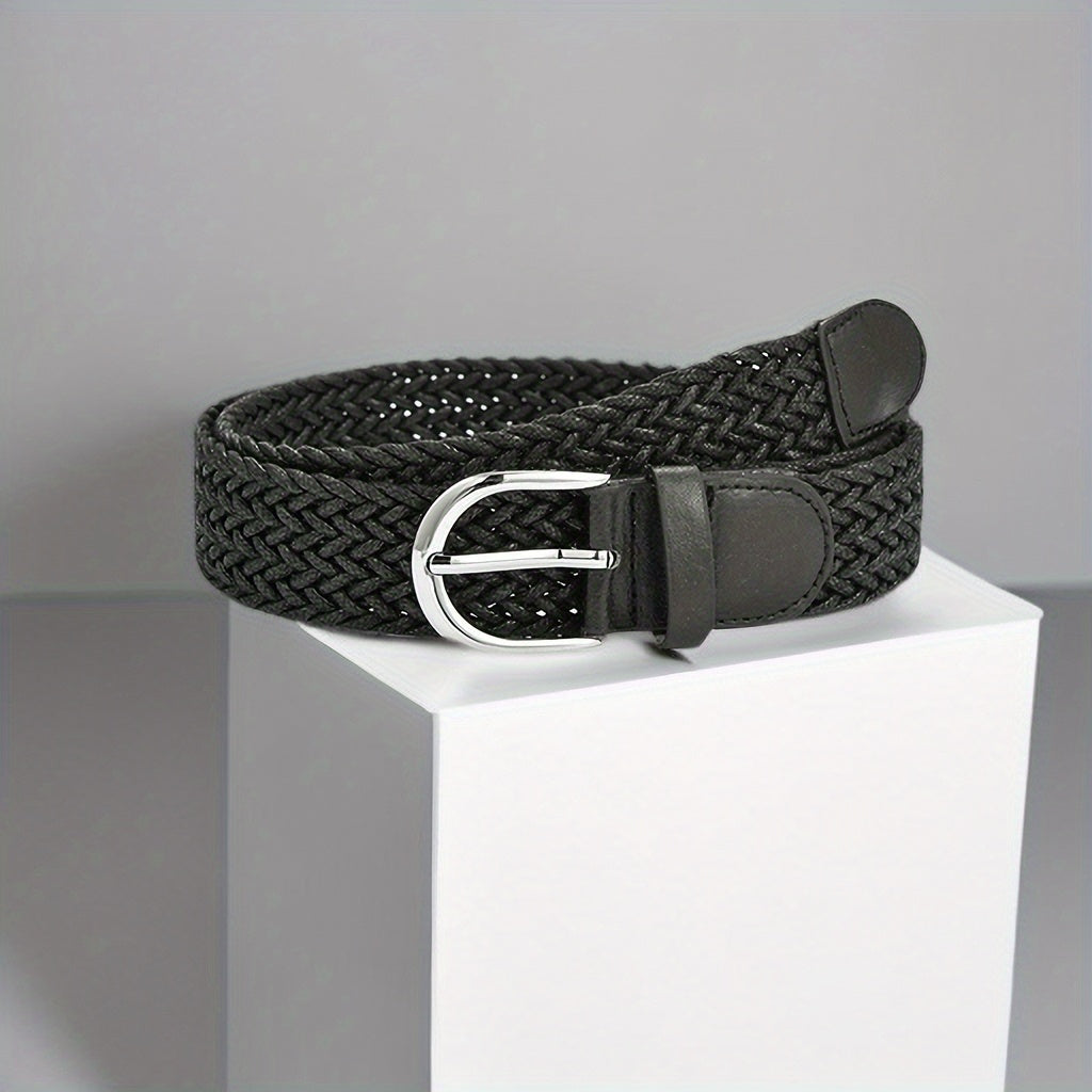 Men's Casual Braided Belt for Dating