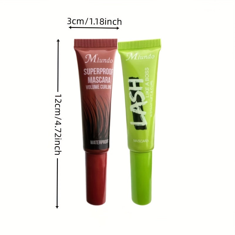 Waterproof Volumizing 4D Mascara Thick Curling Lengthening Smudge Proof