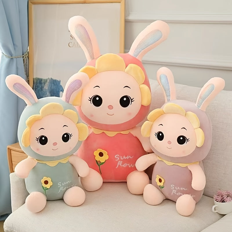Adorable 40cm Hamster Plush Toy Year of The Rat Holding Sunflower Seeds