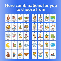 Educational Flashcards Interactive Spelling Game 2pcs