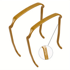 2pcs Curly Thick Hair Large Headband Invisible Hair Hoop Fixing Tool