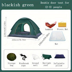 Portable UV Protection Automatic Tent With Mosquito Net