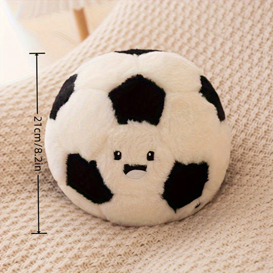 Football Plush Stuffed Ball Pillow Soft Plush Ball Durable Gift