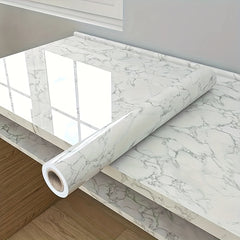 Marble Wallpaper Self-Adhesive Waterproof for Kitchen Living Room Bedroom