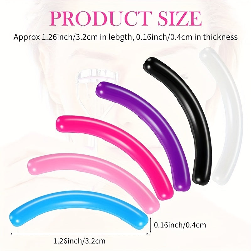 15pcs Eyelash Curler Refills Silicone Rubber Replacement Pads