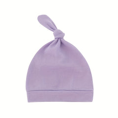 0-3 Months Baby Knotted Hat for Boys and Girls Spring Summer Autumn
