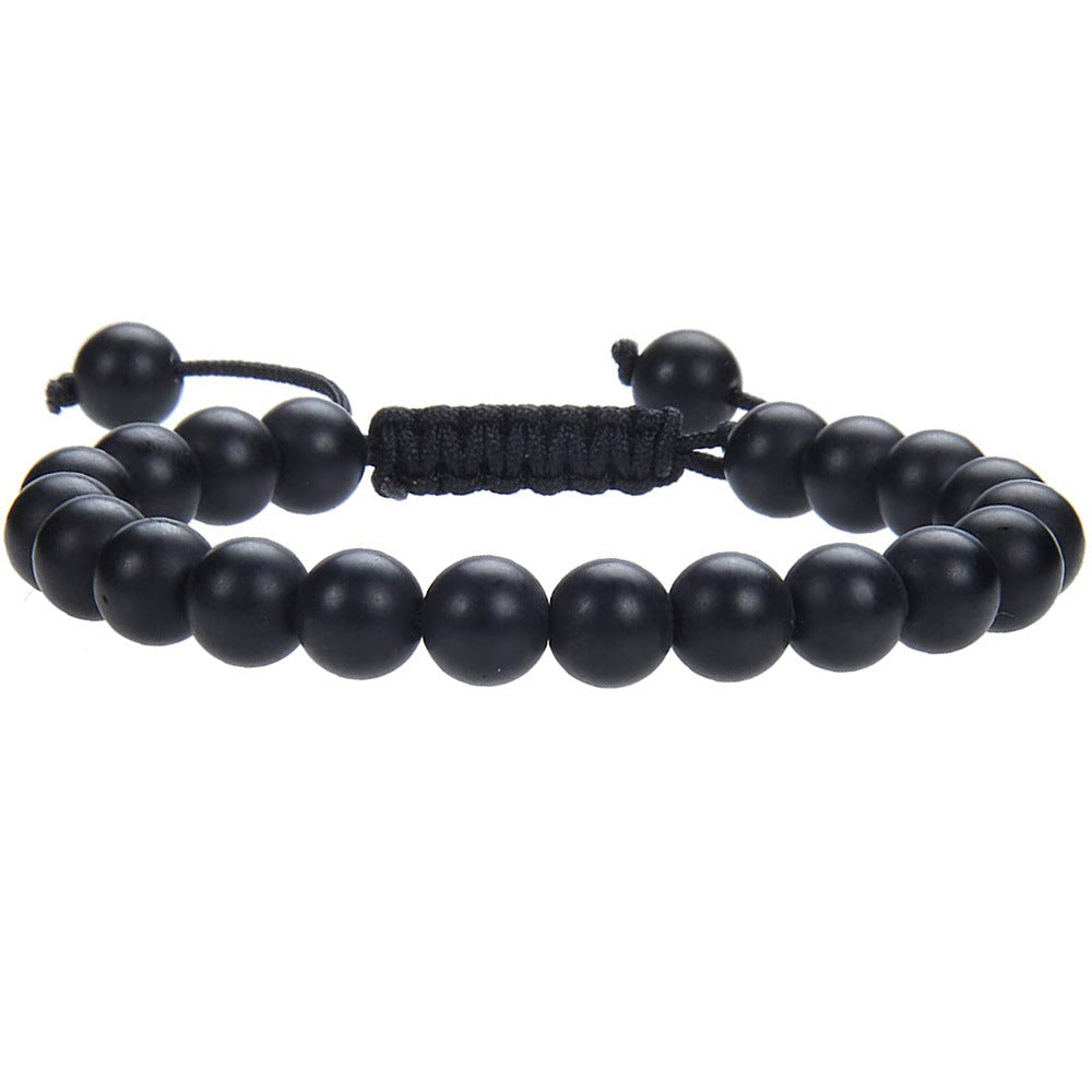Natural Healing Power Gemstone Beads Adjustable Bracelet