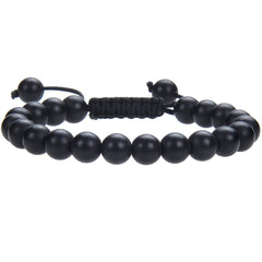 Natural Healing Power Gemstone Beads Adjustable Bracelet