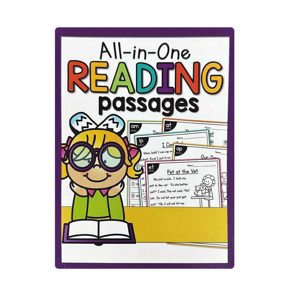 LACHILLY Reading Passages Workbook for Kids - Improve Comprehension