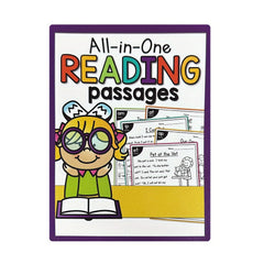 LACHILLY Reading Passages Workbook for Kids - Improve Comprehension