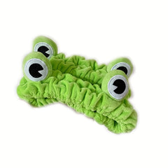 1pc Frog Cartoon Hairband Women's Face Headband Hairband