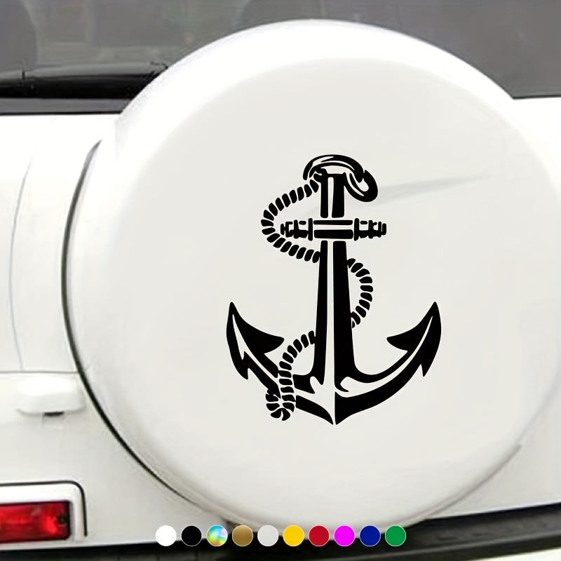 Boat Anchor Car Window Decal - Car Accessories Vinyl Sticker