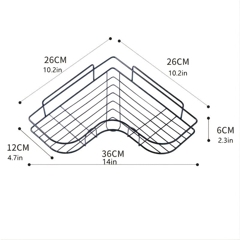 Triangle Rack Corner Rack Dormitory Storage Rack