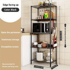 Heavy Duty 5 Layer Kitchen Storage Rack with Adjustable Shelves