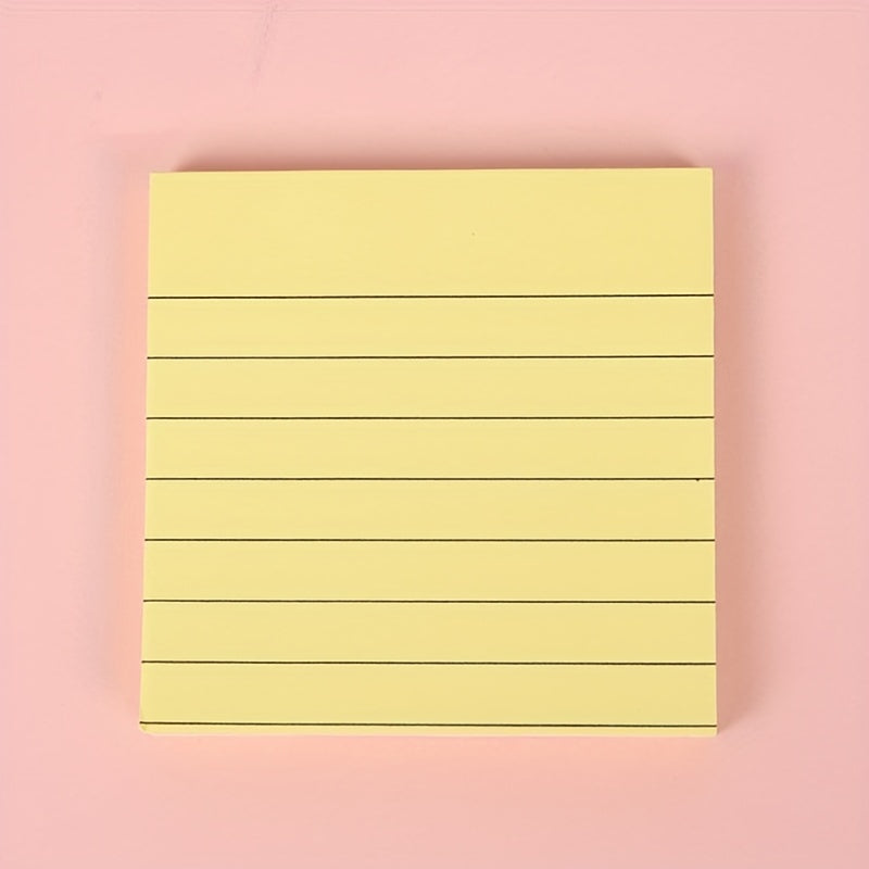100pcs Monochrome Sticky Notes 7 62x7 62 Cm Self Sticky Notes
