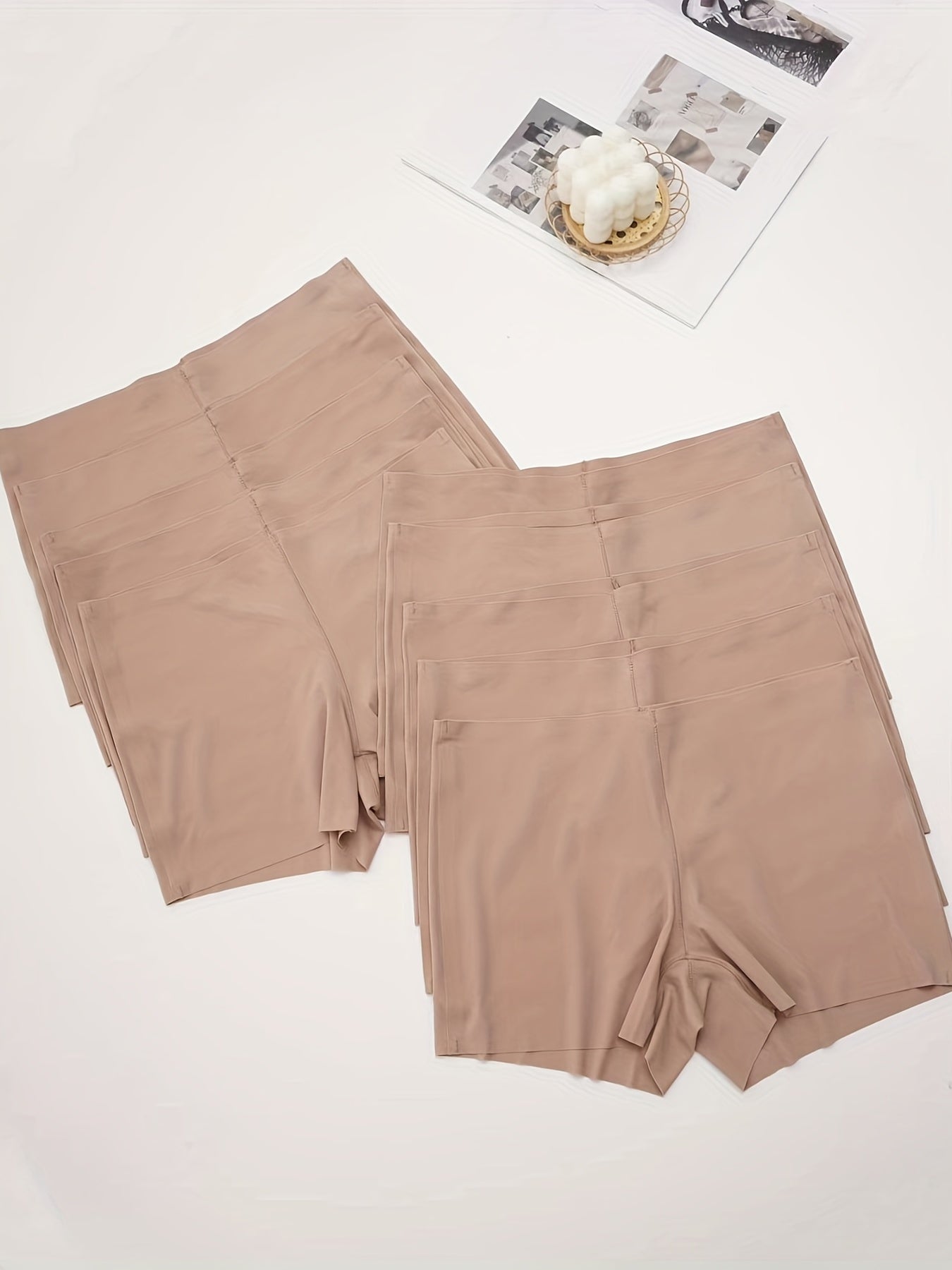 10pcs Seamless Shaping Shorts Tummy Control Slimmer Underwear & Shapewear