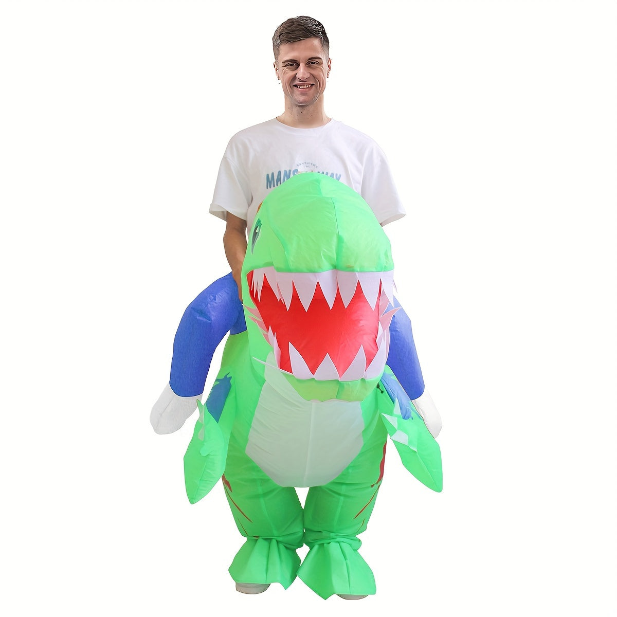 T-Rex Inflatable Costume for Halloween Cosplay