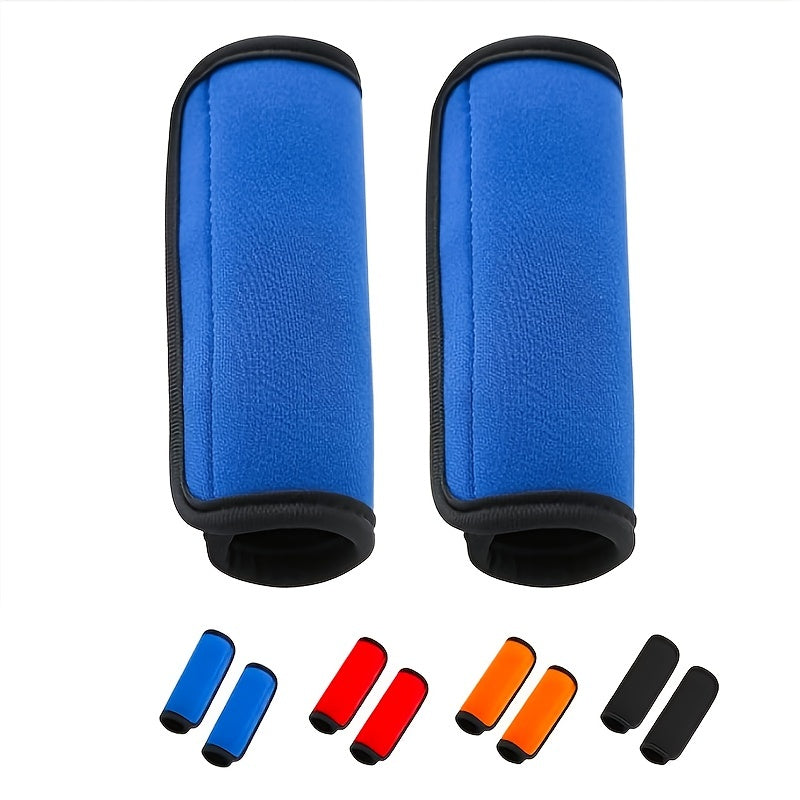 2pcs Luggage Handle Wraps Bright Comfort Soft Handle Covers