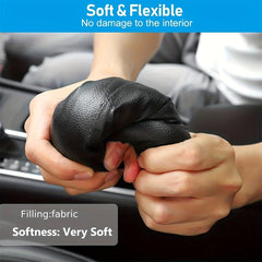 1pc Car Seat Gap Filler Soft Leather Leak Pads Car Accessories