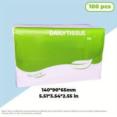 400-Sheet Pack Toilet Paper Napkins for Restaurants, Cafes, Household Use