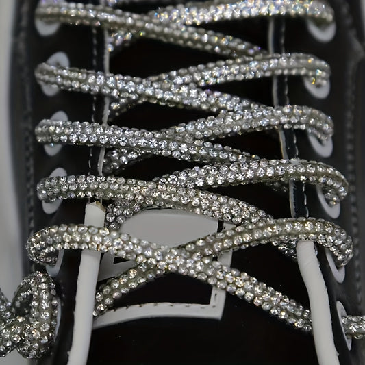 Bling Rhinestone Rope Glitter Shoe Laces Glitter Sneakers Straps