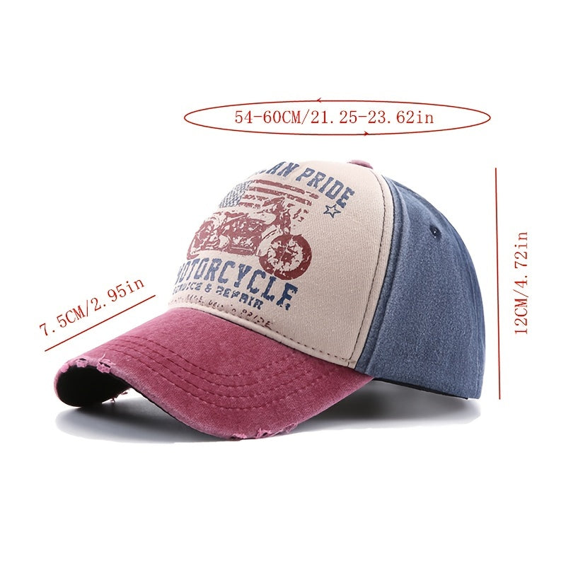 Ripped Holes Baseball Cap Washed Caps Sunshade Outdoor Couples Caps