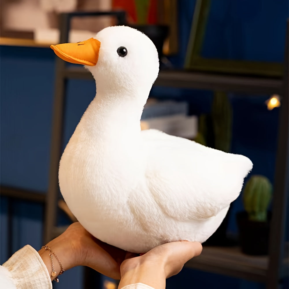 Little Duck Plush Toy - Yellow Stuffed Animal with Orange Beak