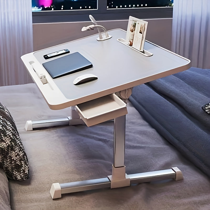 Foldable Lifting Bed Small Table Home Study Desk Bedroom Computer