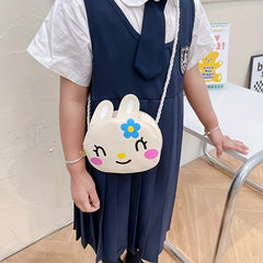 Kids Cartoon Rabbit Crossbody Bag Coin Purse for Girls