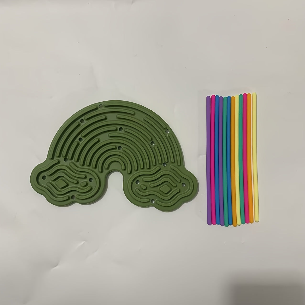 Space Themed Sensory Puzzle Toy with Twisted Strips