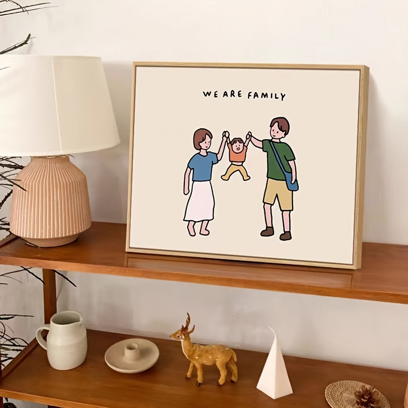 Solid Wood Family Photo Frame Pine Wood Frame Picture Frame