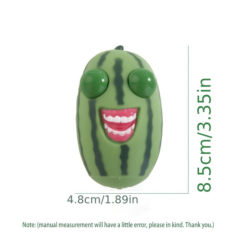 Watermelon Stress Relief Fidget Toy with Pop Out Eyes