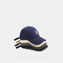 Embroidered Baseball Cap All Seasons Peaked Cap