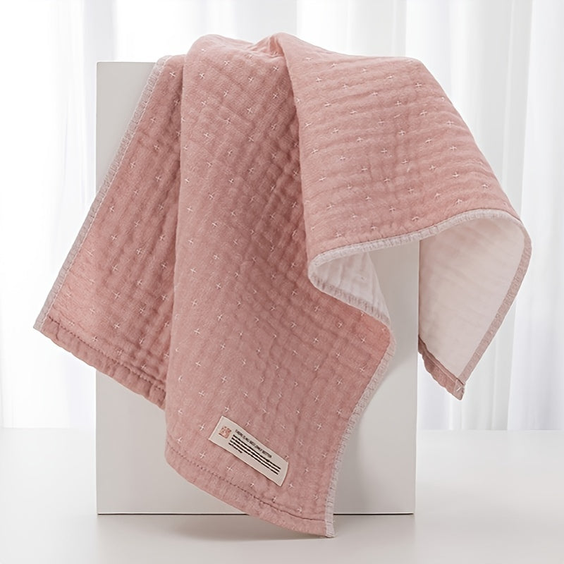 1pc Solid Hand Towel Soft Cotton Quick Drying Absorbent Towel