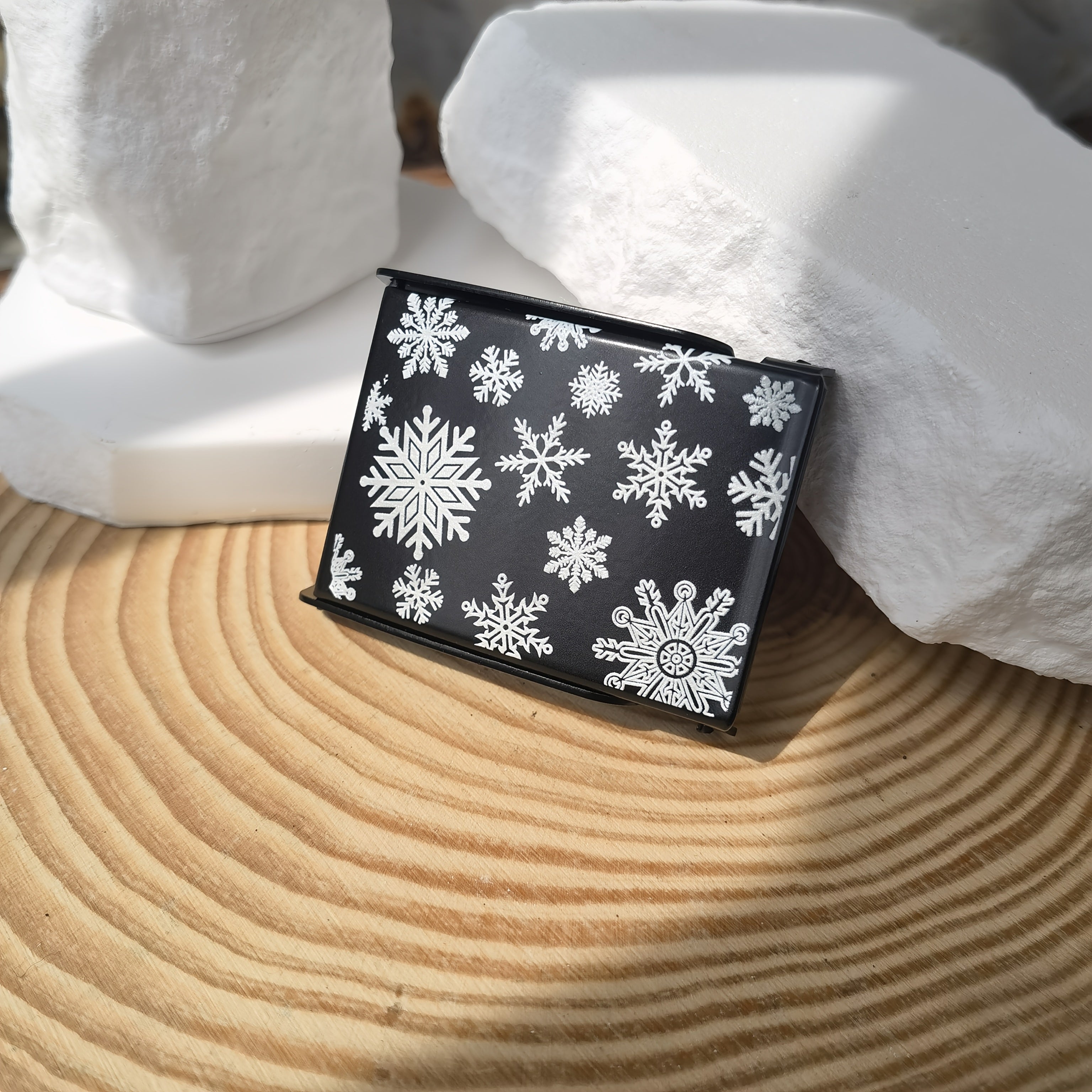 Snowflake Metal Buckle for Canvas & Nylon Belts