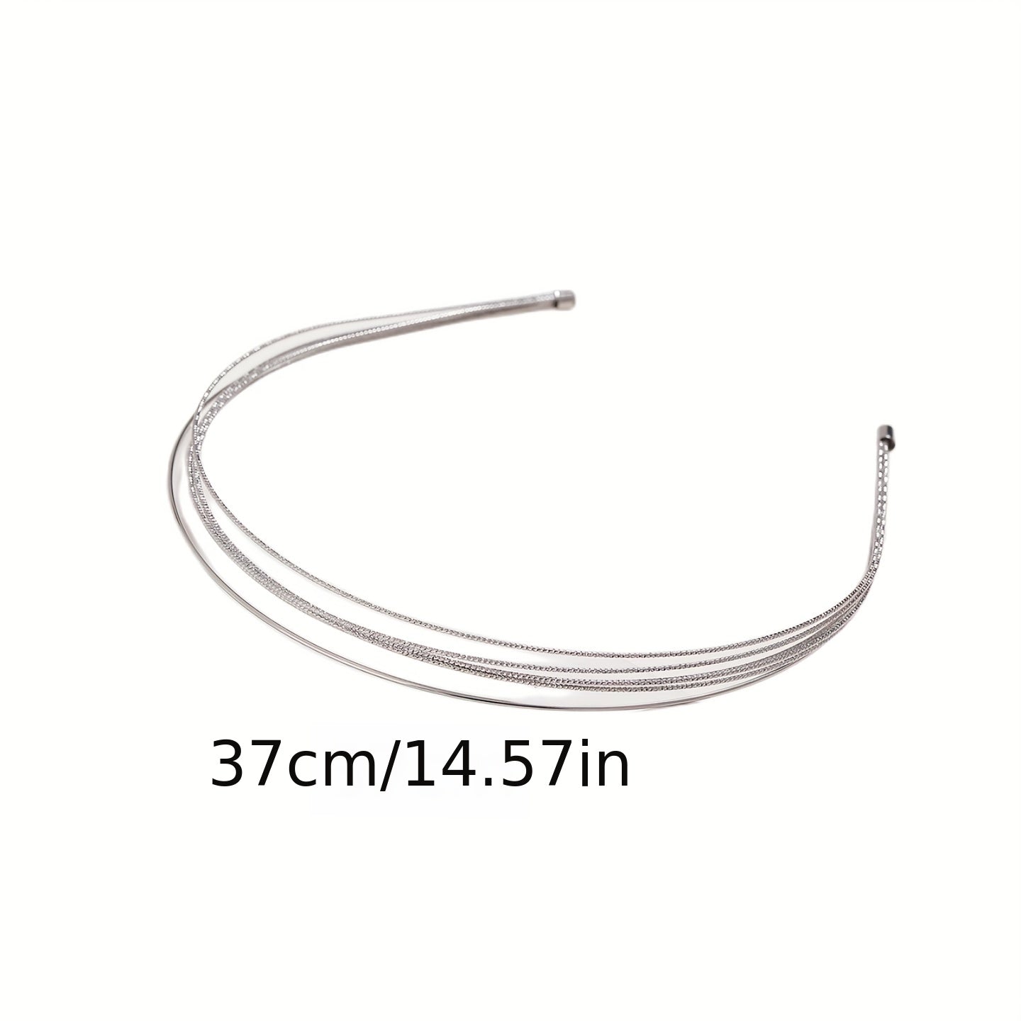 Metal Hair Hoop Women's Bridal Headband Hair Accessories