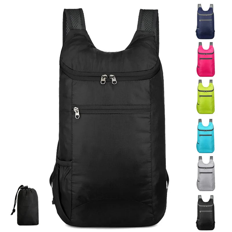 20L Lightweight Packable Backpack Foldable Ultralight Outdoor Folding Backpack