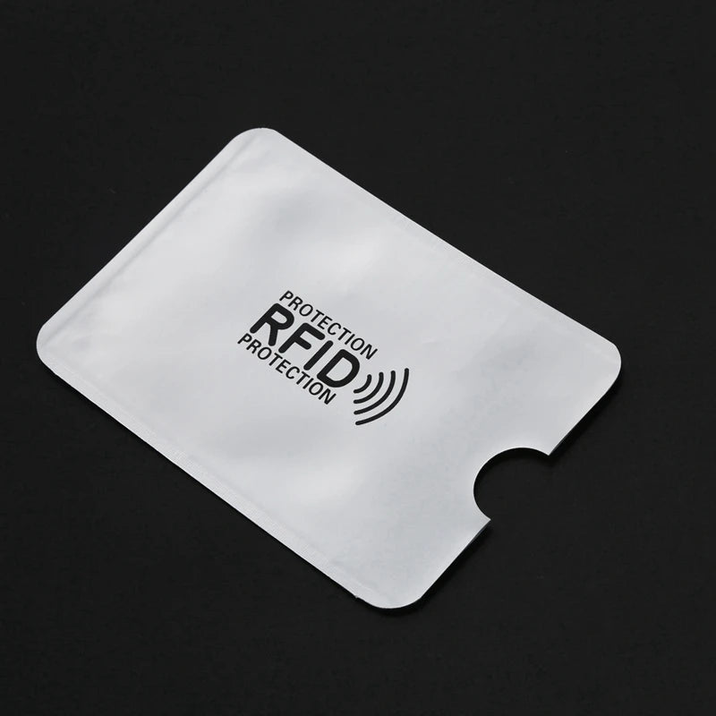 20Pcs Aluminum Foil RFID Shielding Bag NFC Credit Card Protector