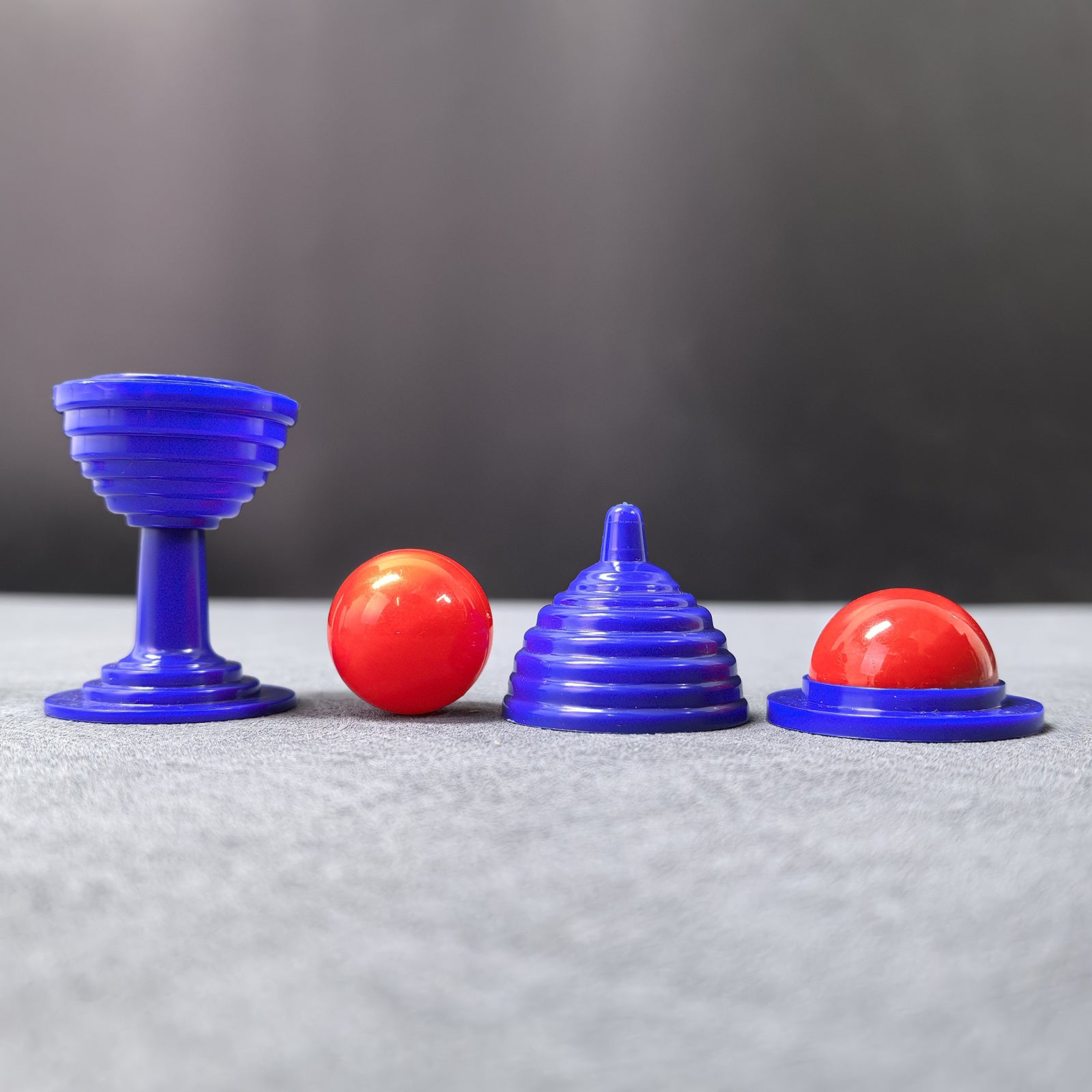 Magic Cup Red Ball Dzi Beads Set