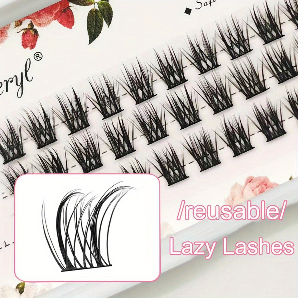 Volume Fans Comic Eyes False Eyelashes